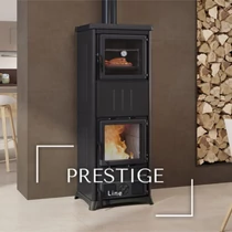  La Nordica NOVA FORNO STEEL öntöttvas fatüzelésű kályha (11,8 kW)