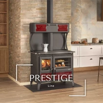 La Nordica MILLY fatüzelésű tűzhely (8,7 kW)