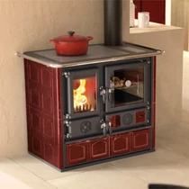 La Nordica ROSA 5.0 MAIOLICA fatüzelésű tűzhely (8,8 kW)