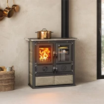 La Nordica ROSETTA 5.0 PETRA fatüzelésű tűzhely (7,9 kW)