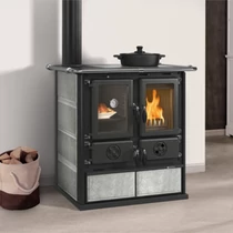 La Nordica ROSETTA SINISTRA 5.0 PETRA fatüzelésű tűzhely (7,9 kW)