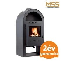 MSS Economic S 5 fatüzelésű kályha (5 kW - acéllemez)