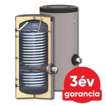 SUNSYSTEM SWP 2N 500 indirekt használati meleg víz tartály hőszivattyúhoz (500 liter) - 2 hőcserélővel