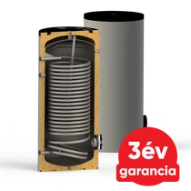 Sunsystem SWP N 2L 300 indirekt HMV tartály 1 db extra méretű hőcserélővel hőszivattyúhoz (279 liter)
