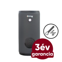 APAMET S1 BOT 150 álló indirekt HMV tartály (138 liter / 1 hőcserélő / 3 kW -os fűtőbetéttel)