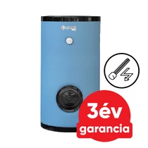 APAMET HP BOT 200 indirekt használati meleg víz tartály hőszivattyúhoz (200 liter) - 1 hőcserélővel 3 kw-os fűtőbetéttel