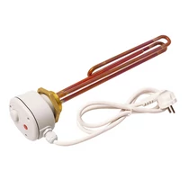 UNIVAL elektromos fűtőbetét 3 kW - beépített termosztáttal (6/4" - galvanizált)