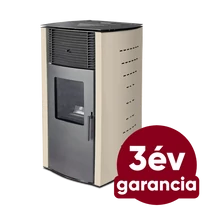 WENTOREX Milano PS-D 10 meleg levegős pellet kályha (10 kW / krém)