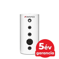 rozsdamentes, padlón álló hűtési-fűtési puffer tartály 150 liter / WENTOREX Red