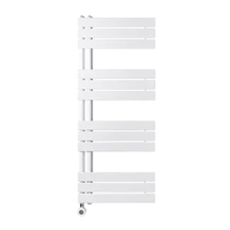 WENTOREX Asymmetric Electric 700 Watt elektromos törölközőszárító radiátor (fehér - 500 mm)