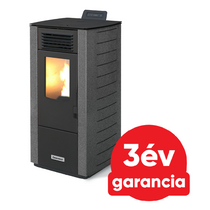 Centrometal CentroPelet Z12 (9 kW) meleglevegős pellet tüzelésű kályha (szürke)