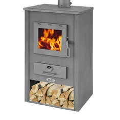 Hagyományos, acéllemez fatüzelésű kályhák 4-12 kW