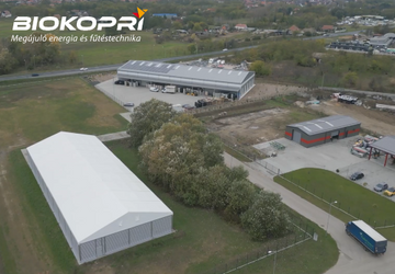 Bemutatjuk a BIOKOPRI Kft. központi raktárát!