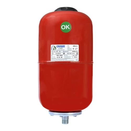 Centrometal CRW 24 C zárt tágulási tartály ¾” (24 liter / max. 6 bar)