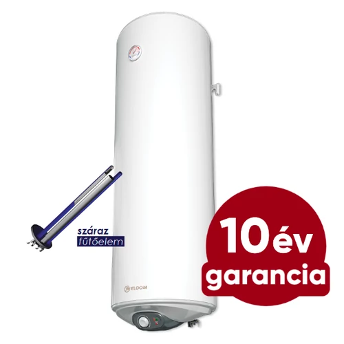 ELDOM Eureka DA-150 csökkentett szervizigényű elektromos vízmelegítő (150 liter / 2,4 kW / 462 mm Ø)
