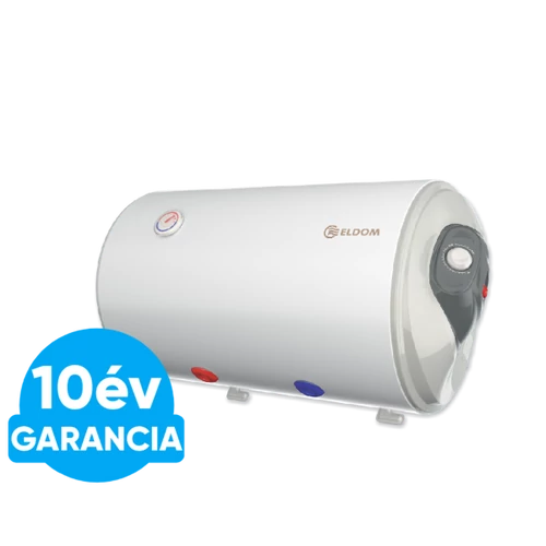 ELDOM Favourite 80 HBR vízszintes elektromos vízmelegítő (2 kW - Ø 462 mm - 80 liter - alsó bekötés)