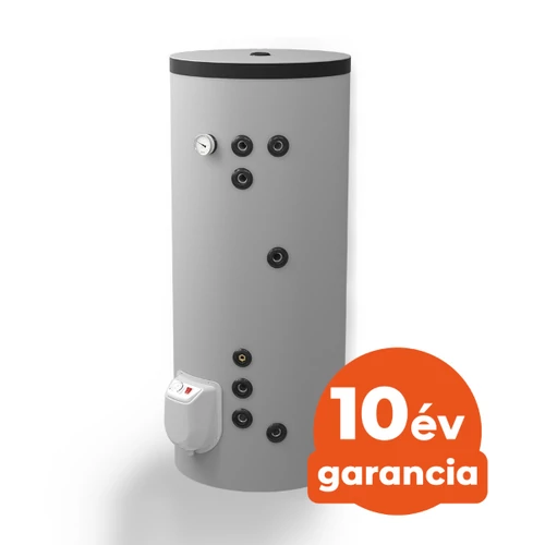 ELDOM Green Line S21200 álló indirekt HMV tartály (200 liter / 2 párhuzamos hőcserélő / fűtőbetét nélkül)