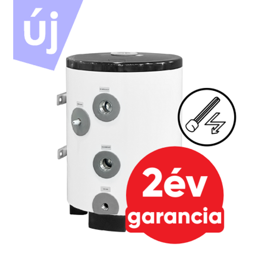 FALCON HPB 50 INOX hűtési és fűtési puffer tartály 3 kw-os fűtőbetéttel hőszivattyúhoz (50 liter)