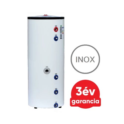 FALCON HPHV S 200 INOX indirekt használati meleg víz tartály hőszivattyúhoz (200 liter) - 1 hőcserélővel