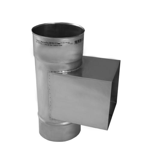 Ø250mm, padlástéri tisztító idom 0,8mm-es saválló anyagból