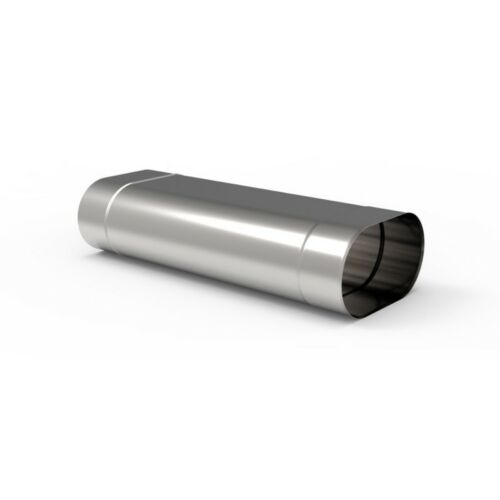 Ovális 500 mm-es hosszúságú kémény béléscső (120X210)