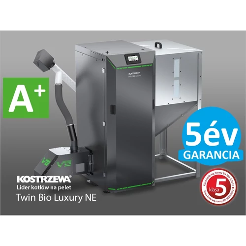 KOSTRZEWA TWIN BIO LUXURY 12 kW pellet kazán