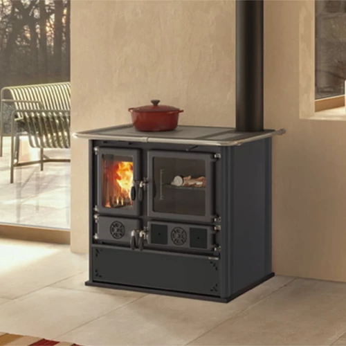 La Nordica ROSA 5.0 - STEEL fatüzelésű tűzhely (8,8 kW)