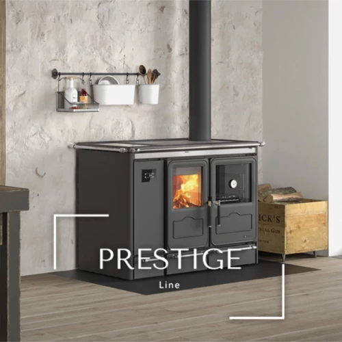La Nordica SIERRA vízteres fatüzelésű tűzhely (15,4 kW)