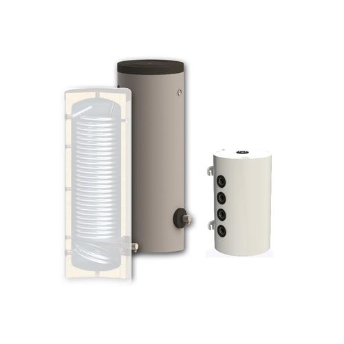 Sunsystem PSM 50 puffer tartály és Sunsystem SWP NL 300 HMV tartály
