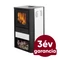 Falcon MONZA Comodo Central W27 vízteres fatüzelésű kályha  (27 kW - fehér)
