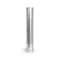 80 x 500 mm rozsdamentes pellet kályha füstcső - fémszínű (80 mm)