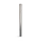 80 x 1000 mm rozsdamentes pellet kályha füstcső - fémszínű (80 mm)
