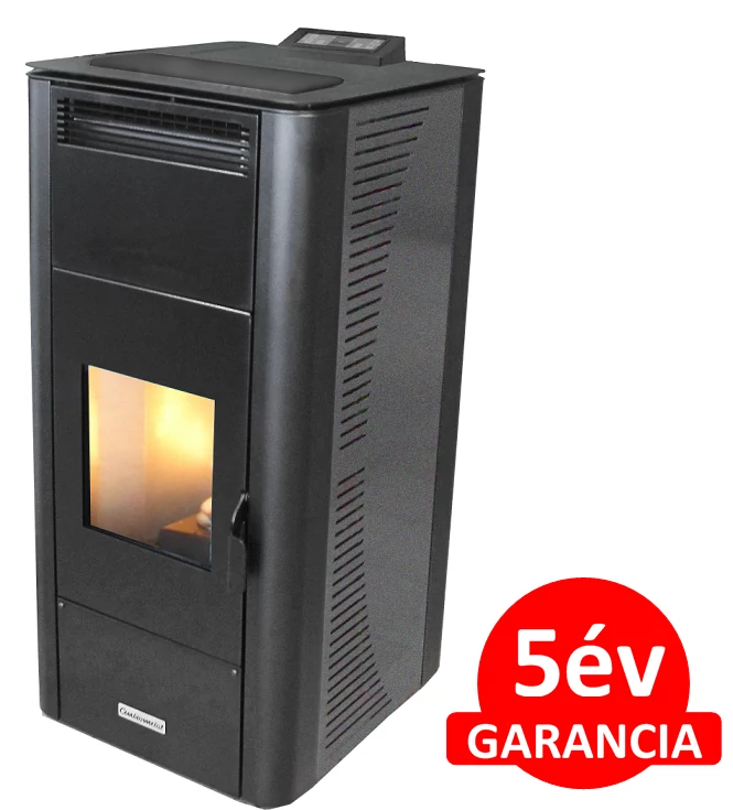 Centrometal CentroPelet ZV20 meleg levegős és vízteres pellet kályha (18,5 kW - szürke)
