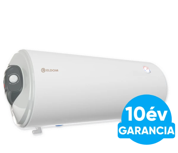 ELDOM Favourite 120 HL vízszintes elektromos vízmelegítő (3 kW - Ø 462 mm - 120 liter - balos)