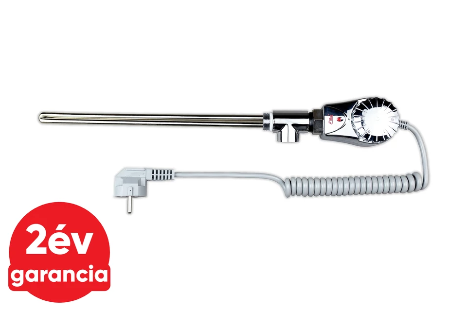 Eliko elektromos fűtőbetét radiátorhoz 600 W, beépített termosztáttal (1/2