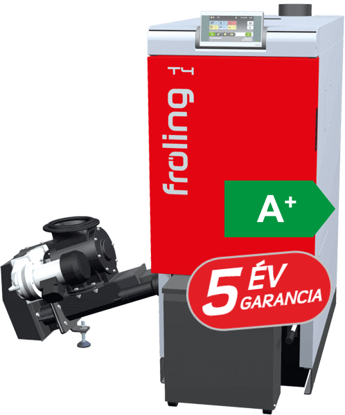 Fröling T4 150 kW apríték kazán