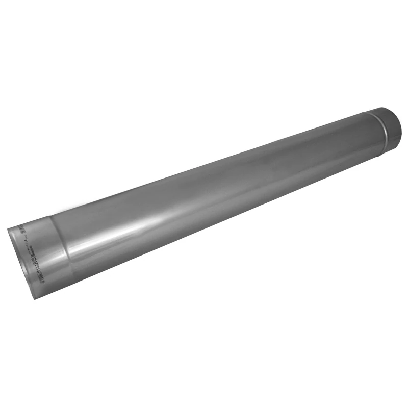 Ø140 mm, 1000 mm-es kémény béléscső 0,8 mm-es saválló anyagból (kerek)
