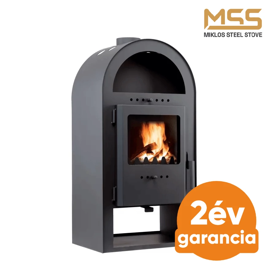 MSS Economic S 5 fatüzelésű kályha (5 kW - acéllemez)