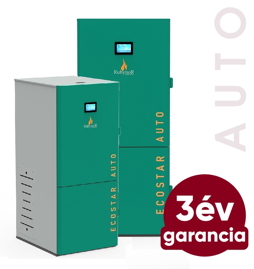 RUBYNOR ECOSTAR AUTO pellet kazán (18 kW / A++)