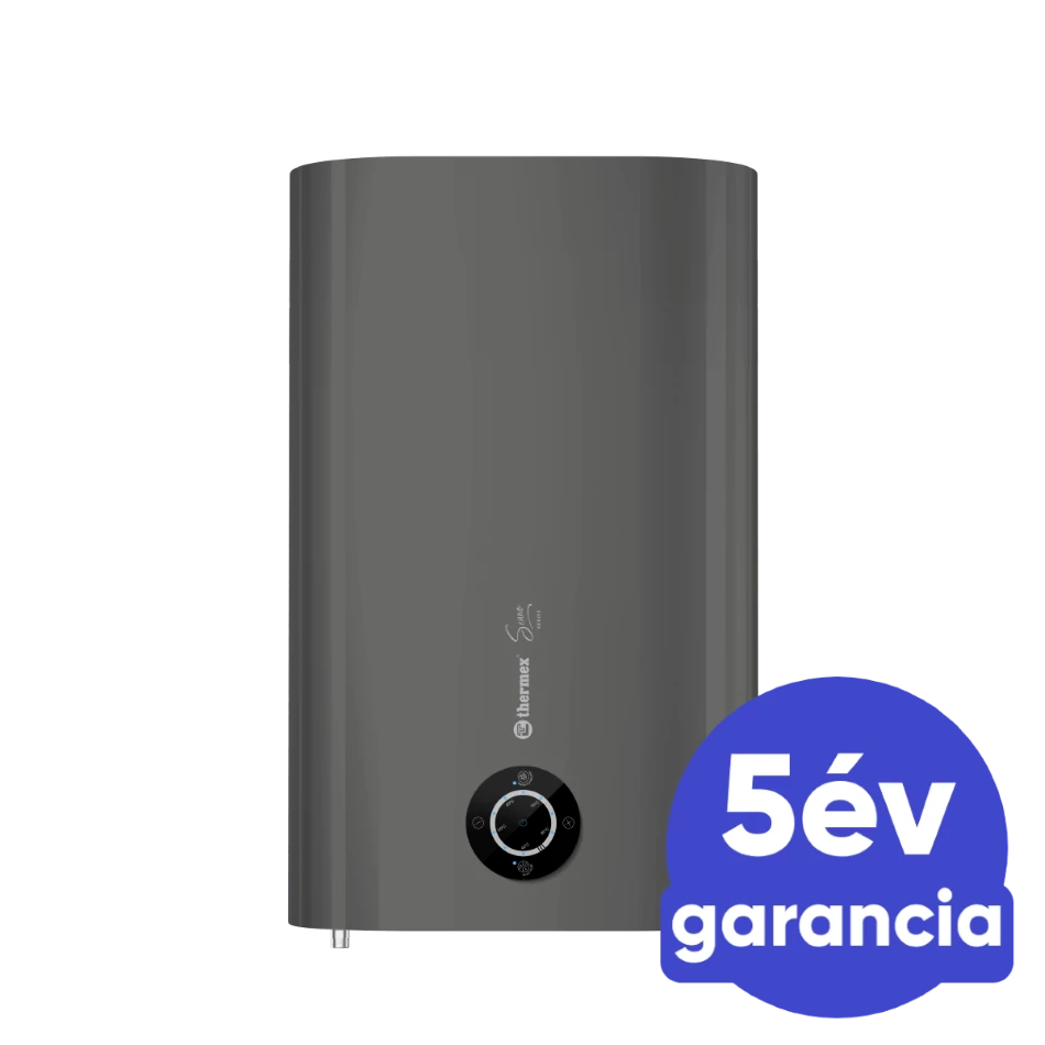 THERMEX Seano Smart 50 - elektromos vízmelegítő extra lapos kivitelben (1,8 kW / antracit)