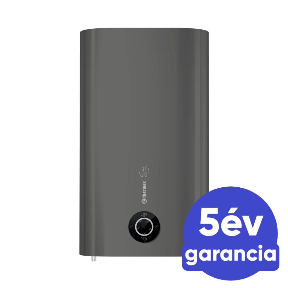 THERMEX Seano Smart 80 - elektromos vízmelegítő extra lapos kivitelben (1,8 kW / antracit)