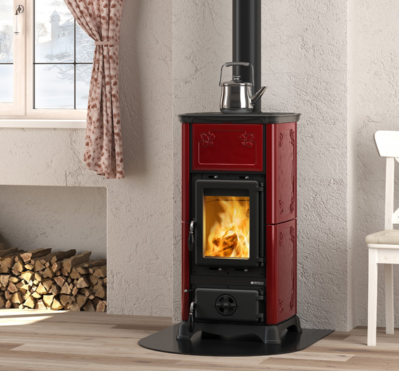 La Nordica EMILIANA fatüzelésű kályha (6,5 kW)