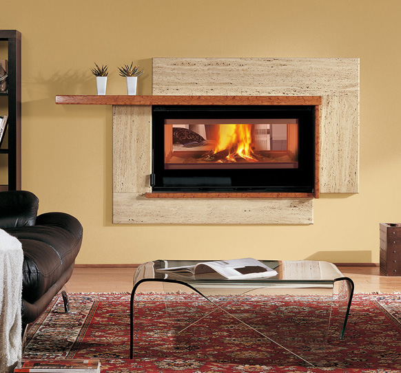 La Nordica FOCOLARE 100 BIFACCIALE fatüzelésű kandallóbetét (11,0 kW)