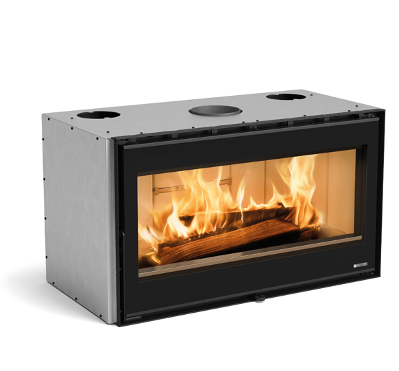 La Nordica INSERTO 100 WIDE fatüzelésű kandallóbetét (8,1 kW)